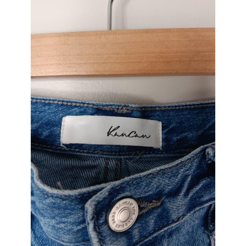 KanCan Cargo Jeans Women's Size 9/28 Estilo Straight Leg Pockets Denim Utility - Picture 5 of 8